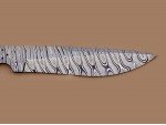 Custom made Damascus Steel Modified Sub Hilt Fighter Bowie Knife Blade Blank Custom made Damascus Steel Modified Sub Hilt Fighter Bowie Knife Blade Blank