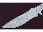 Custom Made Damascus Steel Tactical BOWIE Knife Blade Blank Custom Made Damascus Steel Tactical BOWIE Knife Blade Blank