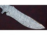 Custom Made Damascus Steel Tactical BOWIE Knife Blade Blank Custom Made Damascus Steel Tactical BOWIE Knife Blade Blank