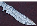Custom Made Damascus Steel Tactical BOWIE Knife Blade Blank Custom Made Damascus Steel Tactical BOWIE Knife Blade Blank
