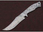Custom Made Damascus Steel Tactical BOWIE Knife Blade Blank
