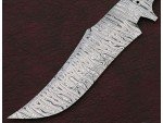 Custom Made Damascus Steel Tactical BOWIE Knife Blade Blank