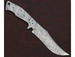 Custom Made Damascus Steel Tactical BOWIE Knife Blade Blank