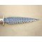 Custom Handmade Twist Pattern Damascus Steel Dagger Knife