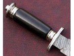 Custom Handmade Twist Pattern Damascus Steel Dagger Knife