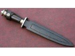 Custom Handmade Twist Pattern Damascus Steel Dagger Knife