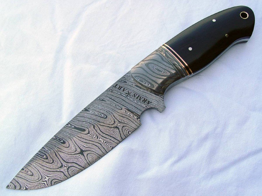 Damascus Hunting Knife