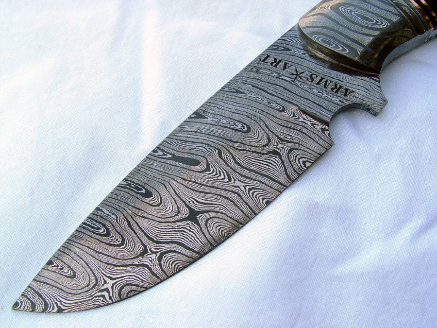 Damascus Hunting Knife