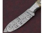 Damascus Hunting Knife Damascus Hunting Knife