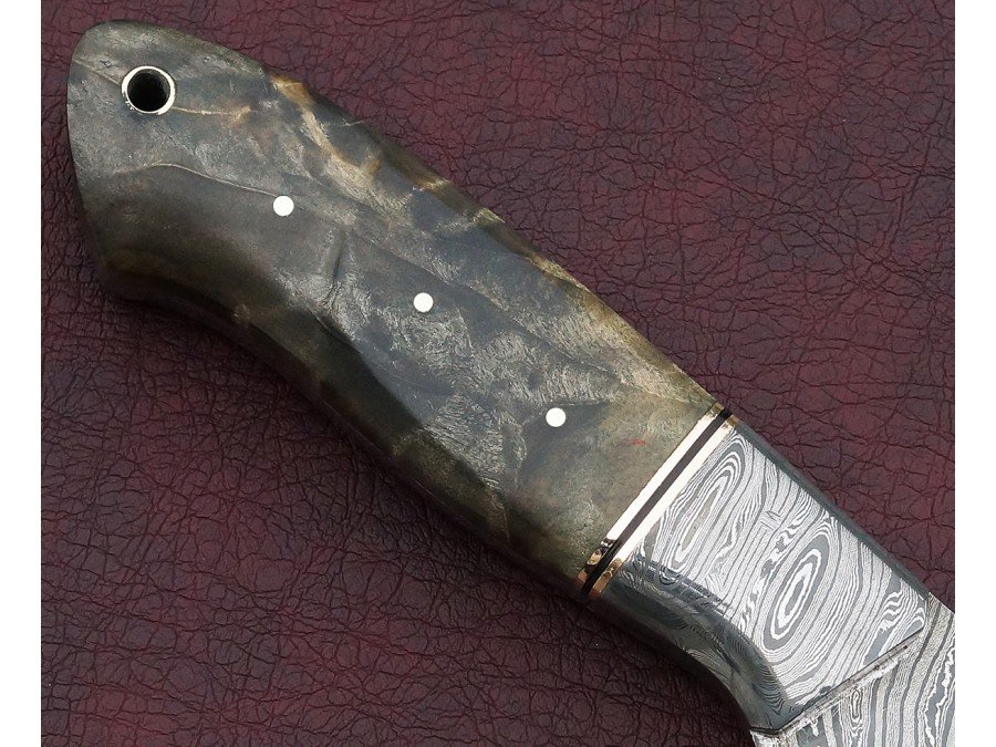 Damascus Hunting Knife Damascus Hunting Knife
