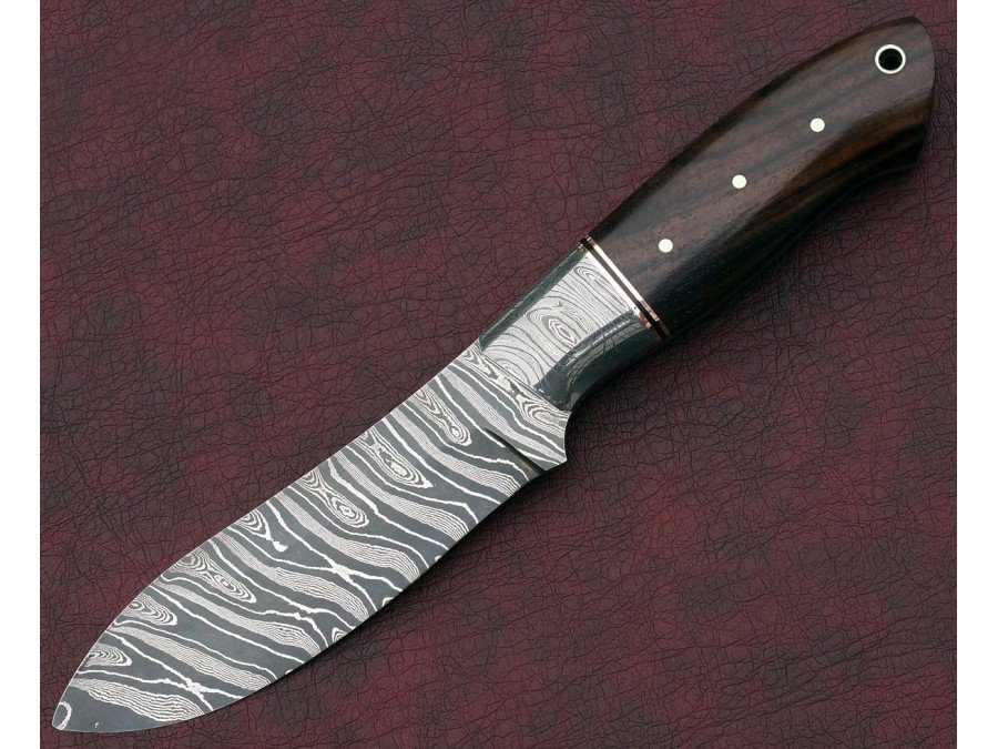 Damascus Hunting Knife Damascus Hunting Knife