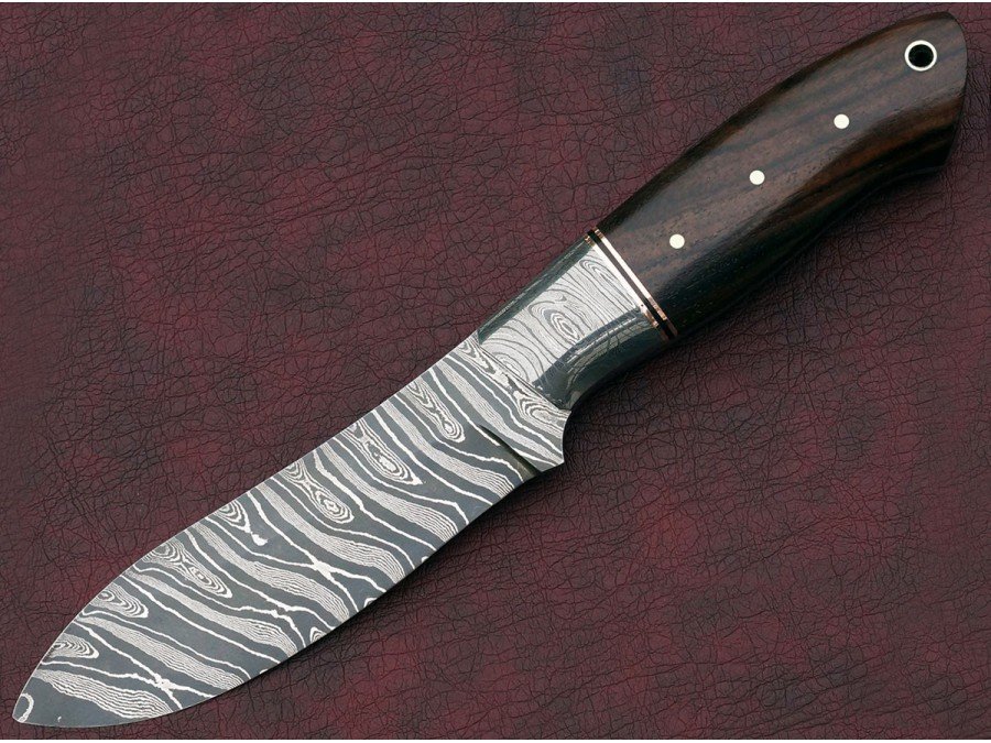 Damascus Hunting Knife Damascus Hunting Knife