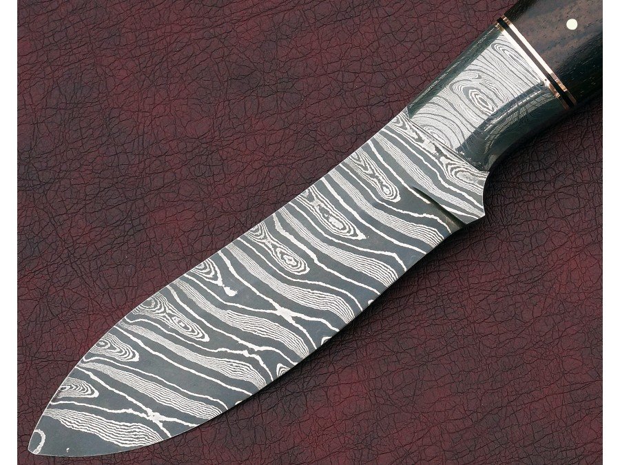 Damascus Hunting Knife Damascus Hunting Knife