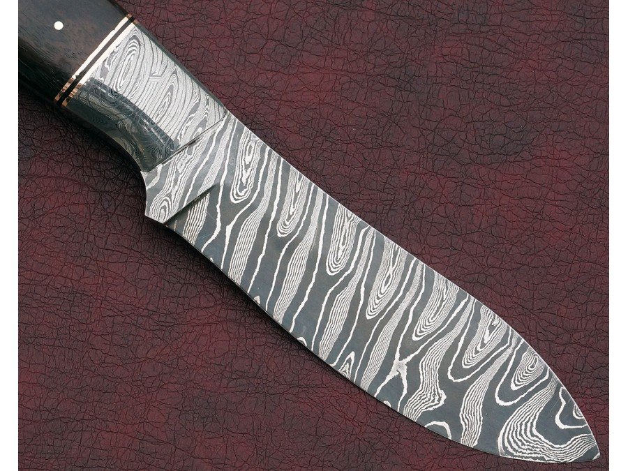 Damascus Hunting Knife Damascus Hunting Knife