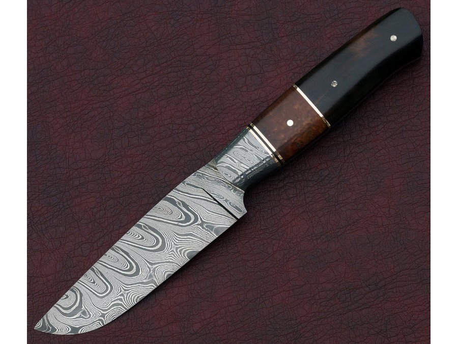 Damascus Hunting Knife Damascus Hunting Knife
