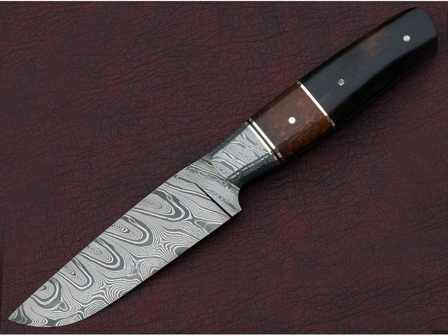 Damascus Hunting Knife Damascus Hunting Knife