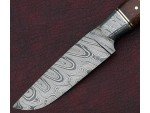 Damascus Hunting Knife Damascus Hunting Knife