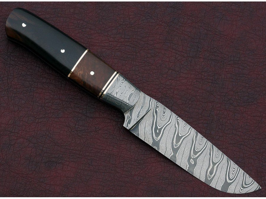 Damascus Hunting Knife Damascus Hunting Knife