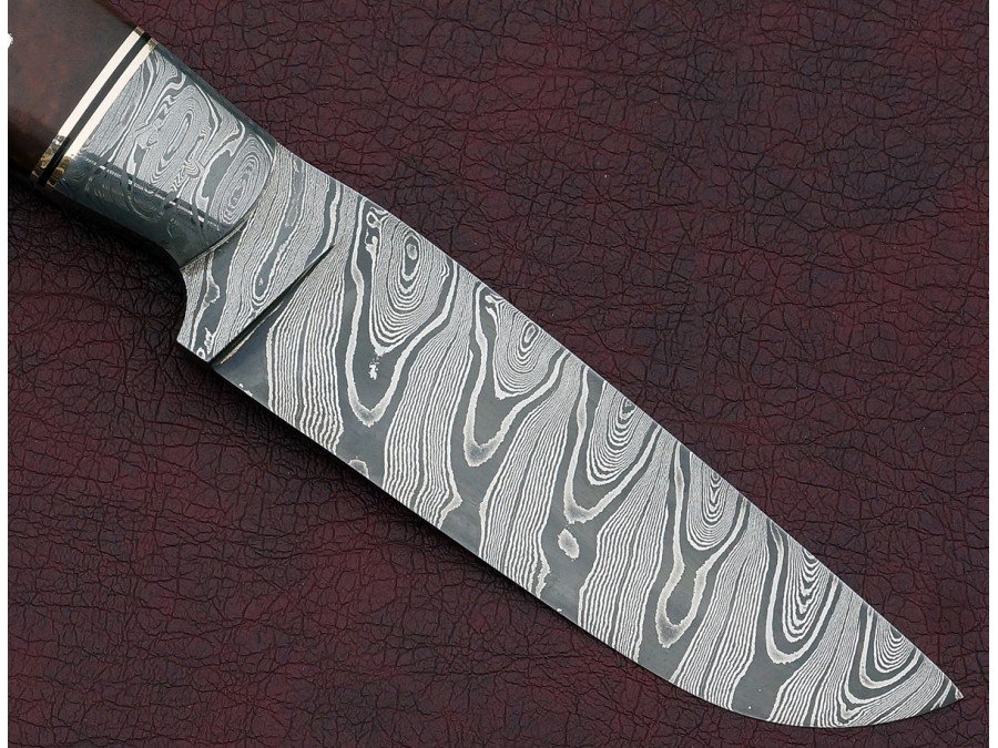 Damascus Hunting Knife Damascus Hunting Knife