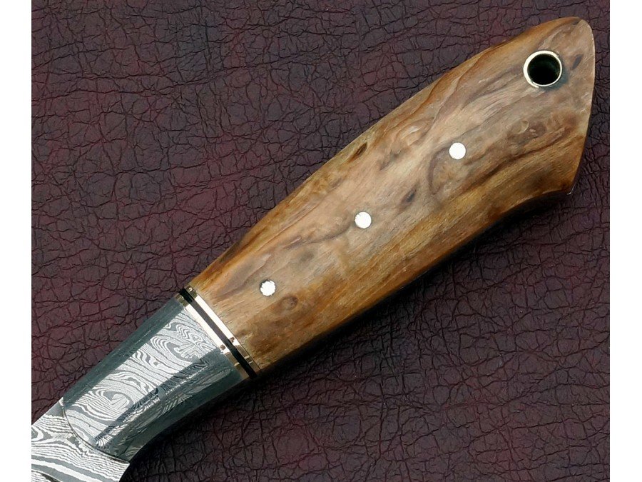 Damascus Hunting Knife Damascus Hunting Knife