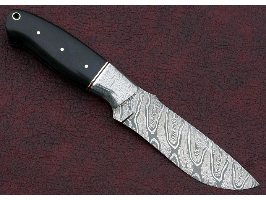 Damascus Hunting Knife Damascus Hunting Knife