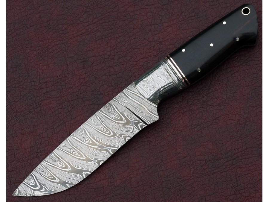 Damascus Hunting Knife Damascus Hunting Knife