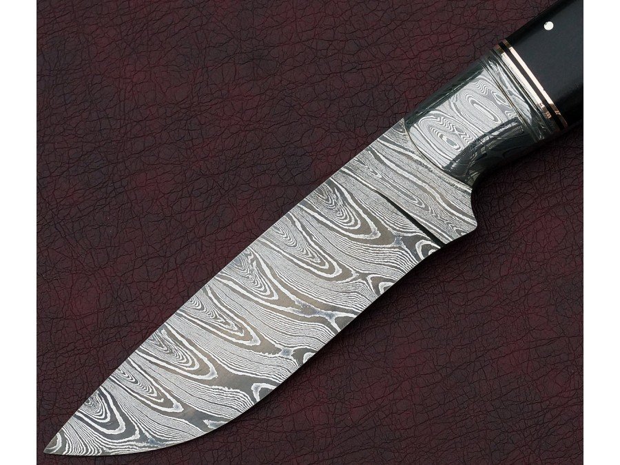 Damascus Hunting Knife Damascus Hunting Knife