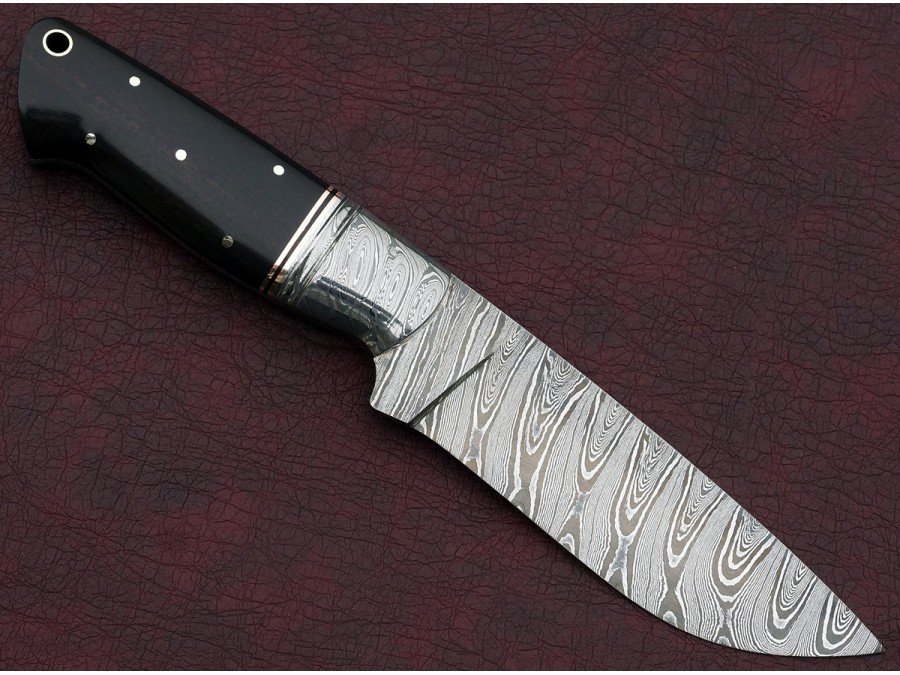 Damascus Hunting Knife Damascus Hunting Knife