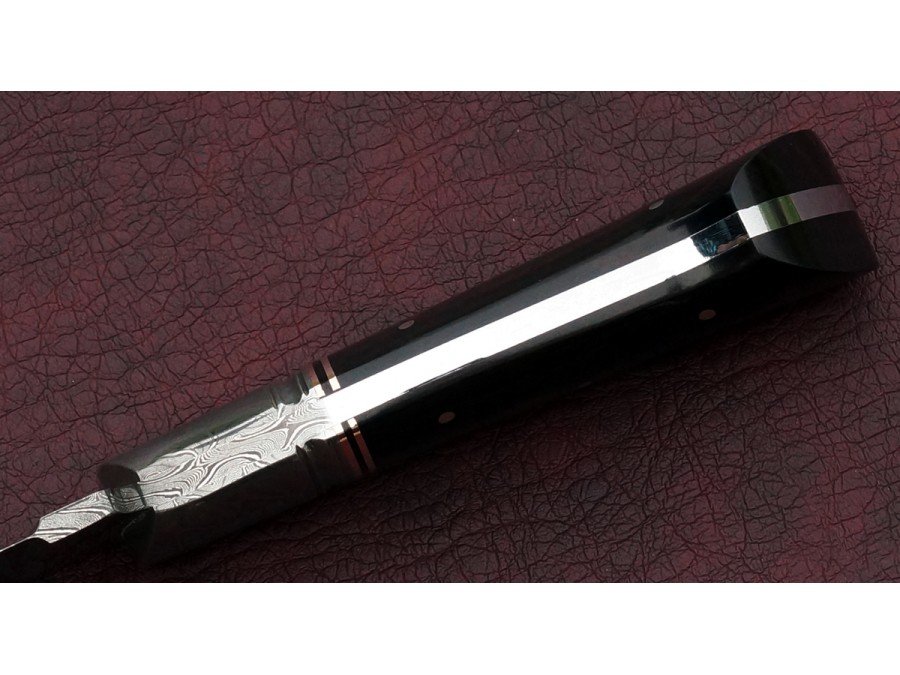 Damascus Hunting Knife Damascus Hunting Knife