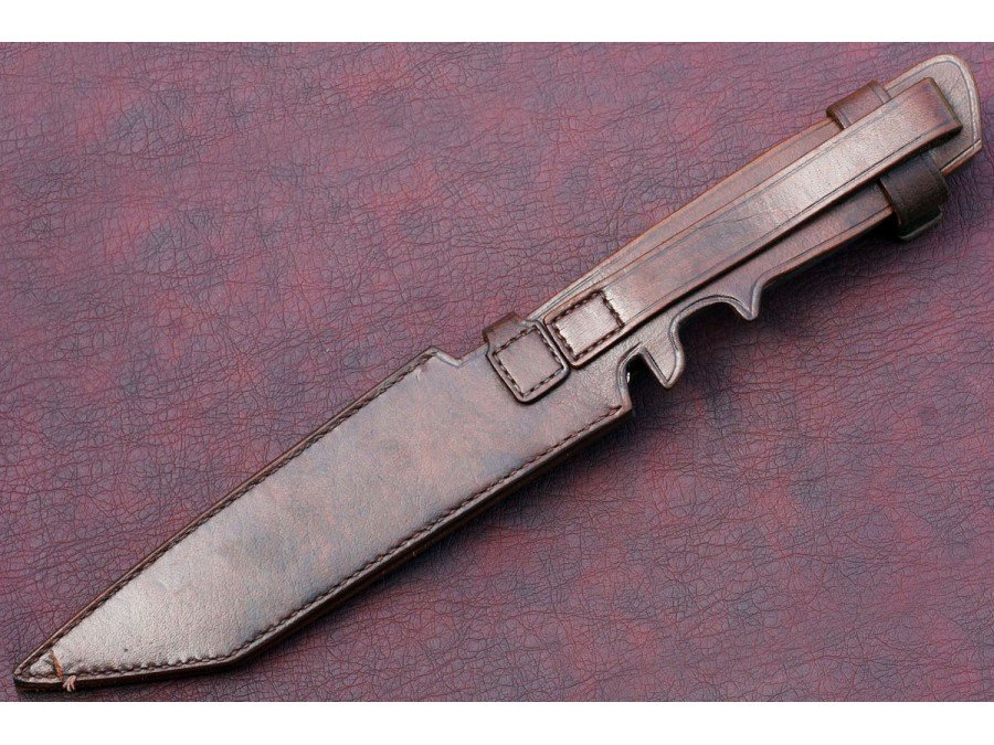Custom Hand Made Twisted Pattern Damascus Sub Hilt Tactical Knife Custom Hand Made Twisted Pattern Damascus Sub Hilt Tactical Knife