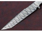 Custom Hand Made Twisted Pattern Damascus Sub Hilt Tactical Knife Custom Hand Made Twisted Pattern Damascus Sub Hilt Tactical Knife