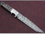 Custom Hand Made Twisted Pattern Damascus Sub Hilt Tactical Knife Custom Hand Made Twisted Pattern Damascus Sub Hilt Tactical Knife