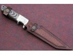 Custom Hand Made Twisted Pattern Damascus Sub Hilt Tactical Knife Custom Hand Made Twisted Pattern Damascus Sub Hilt Tactical Knife