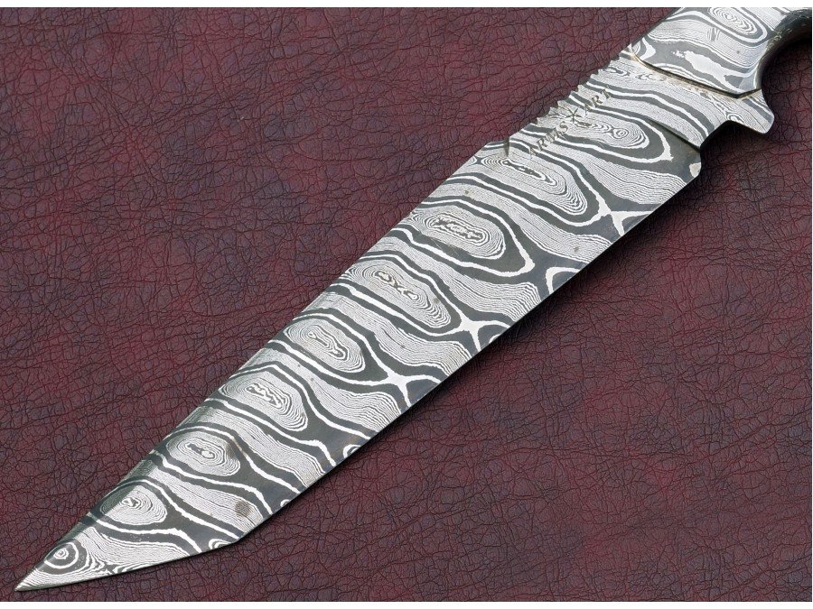 Custom Hand Made Twisted Pattern Damascus Sub Hilt Tactical Knife Custom Hand Made Twisted Pattern Damascus Sub Hilt Tactical Knife