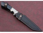 Custom Hand Made Twisted Pattern Damascus Sub Hilt Tactical Knife Custom Hand Made Twisted Pattern Damascus Sub Hilt Tactical Knife