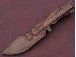 Custom Hand Made Twisted Pattern Damascus Tactical Knife Custom Hand Made Twisted Pattern Damascus Tactical Knife