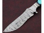 Custom Hand Made Twisted Pattern Damascus Tactical Knife Custom Hand Made Twisted Pattern Damascus Tactical Knife