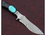 Custom Hand Made Twisted Pattern Damascus Tactical Knife Custom Hand Made Twisted Pattern Damascus Tactical Knife