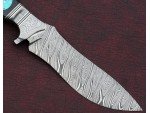 Custom Hand Made Twisted Pattern Damascus Tactical Knife Custom Hand Made Twisted Pattern Damascus Tactical Knife