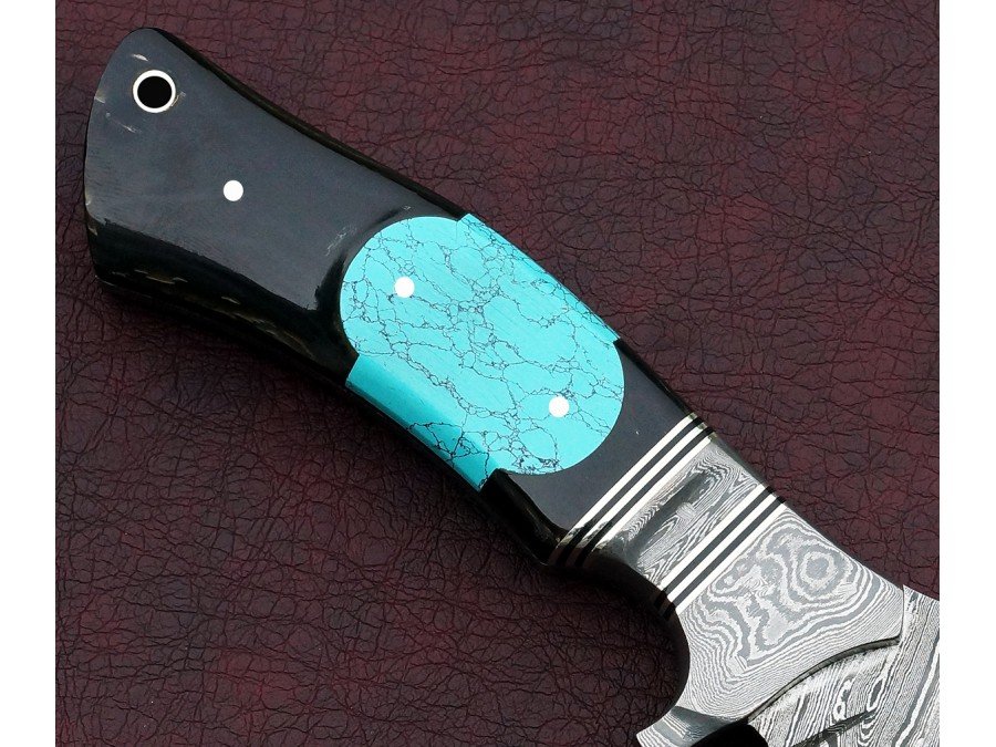 Custom Hand Made Twisted Pattern Damascus Tactical Knife Custom Hand Made Twisted Pattern Damascus Tactical Knife